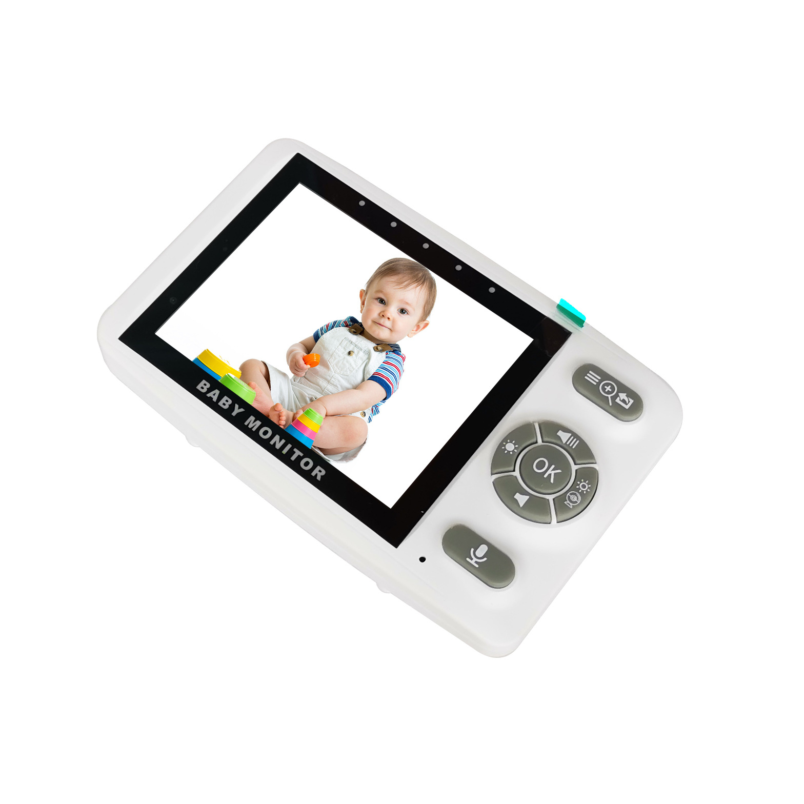 Wireless Baby Monitor - 3,5-дюймовый IPS-экран, беспроводной видеоняня с двусторонней