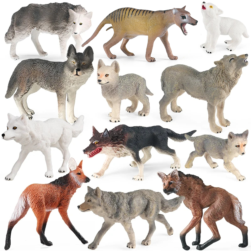 Baby Products Pictures - Oenux Wild Beast Animals Маленький Серый