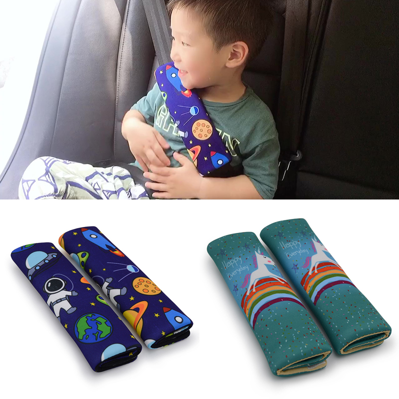 Infant Car Seat Cover - 2 шт. милых накладок на ремни