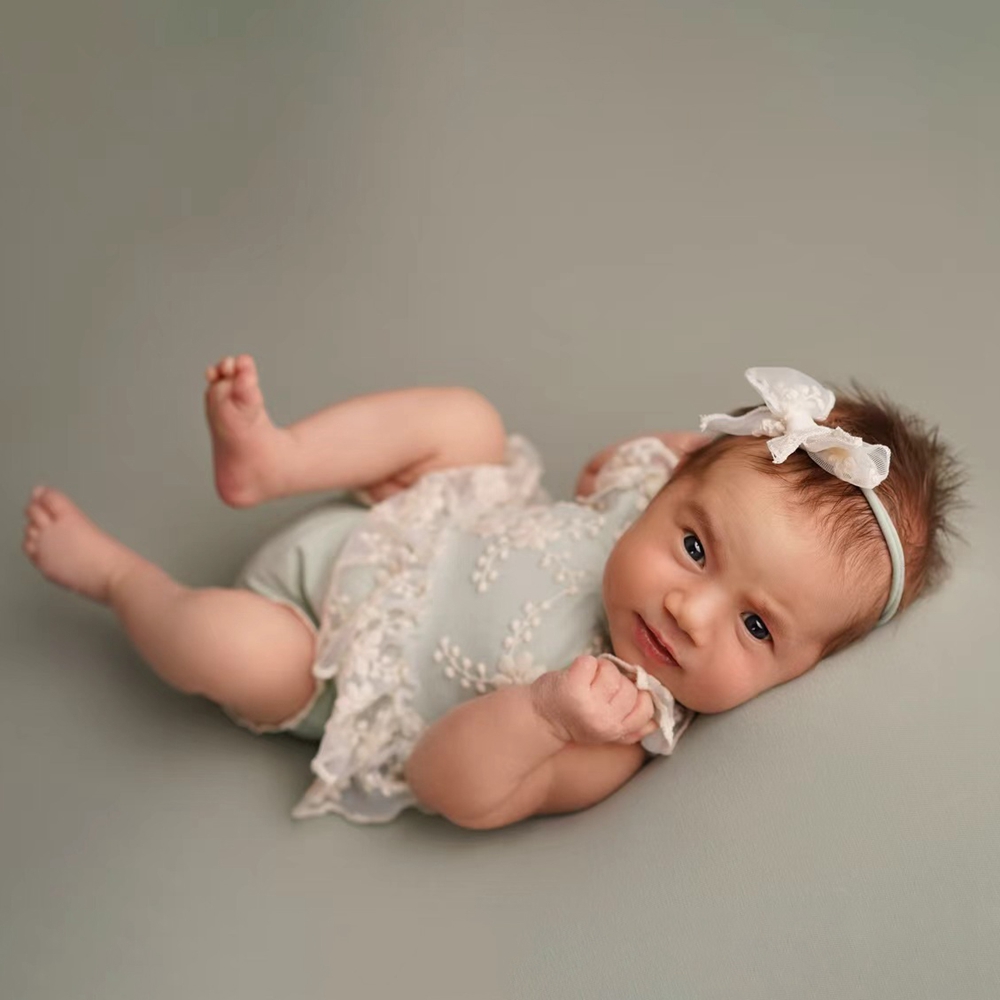 Baby Products Useful - Игривый комбинезон для новорожденных девочек пастельно-зеленого