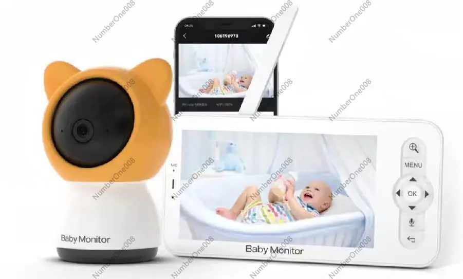 5-дюймовый видеоняня 1080P, бе – обзор и цена Wireless Baby Monitor