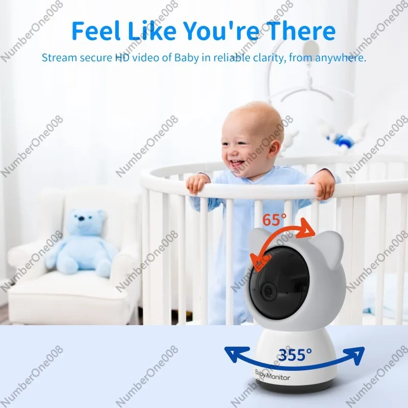 5-дюймовый видеоняня 1080P, бе – обзор и цена Wireless Baby Monitor