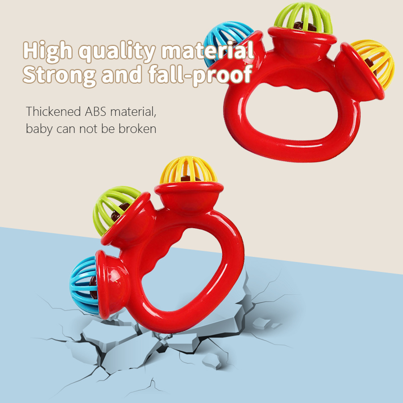 1-4 шт., детская ручная погрем – обзор и цена Baby Rattle Toy Set