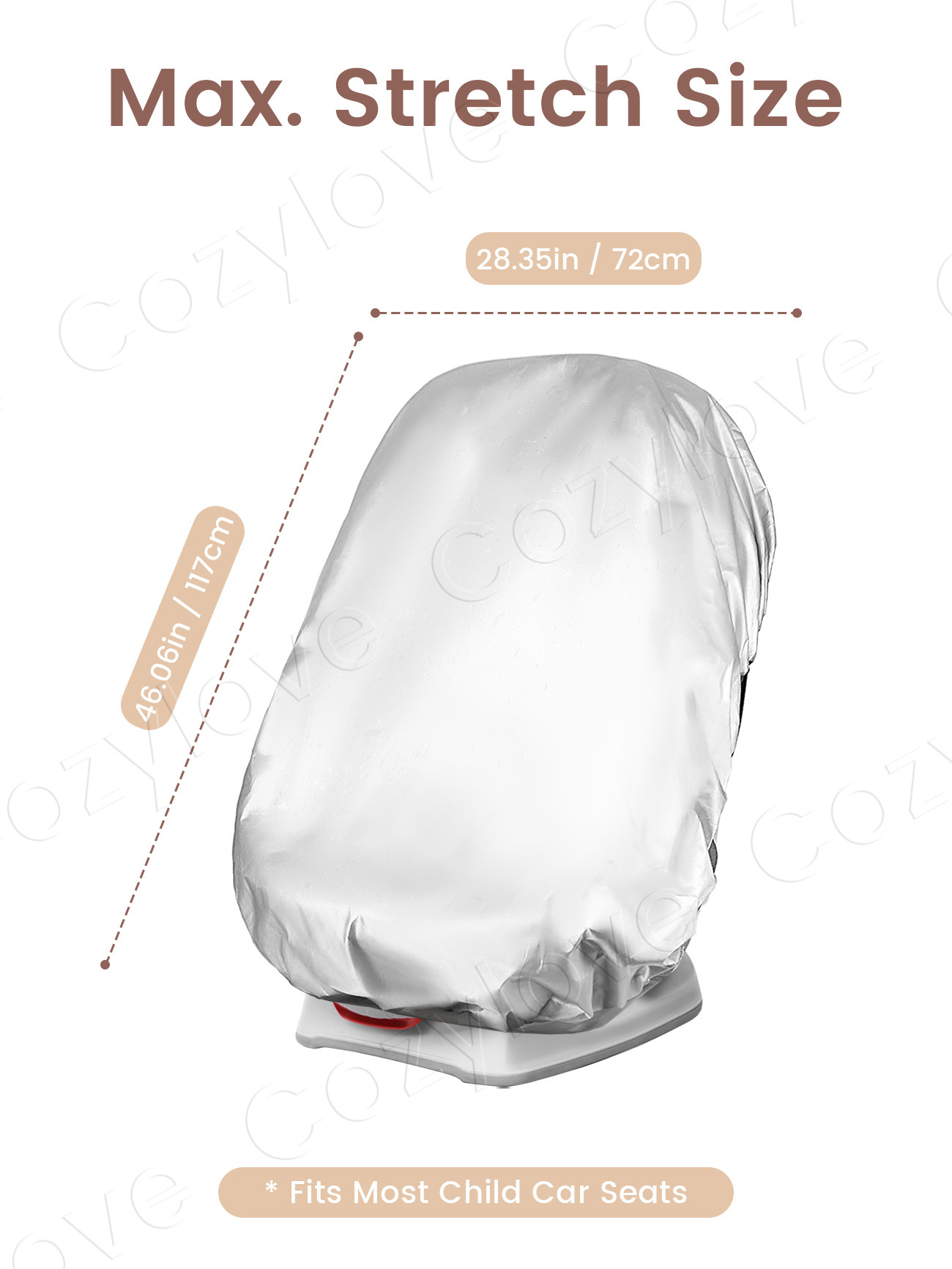 Универсальный солнцезащитный к – обзор и цена Infant Car Seat Cover