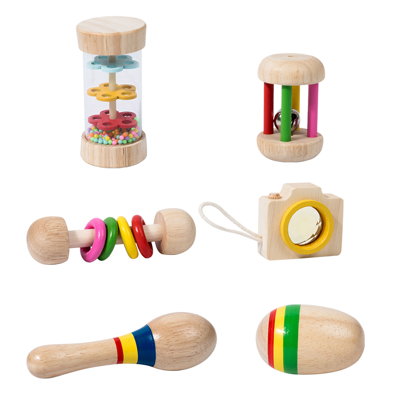 6 шт., Детский развивающий кси – обзор и цена Baby Rattle Toy Set