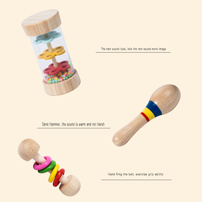 6 шт., Детский развивающий кси – обзор и цена Baby Rattle Toy Set