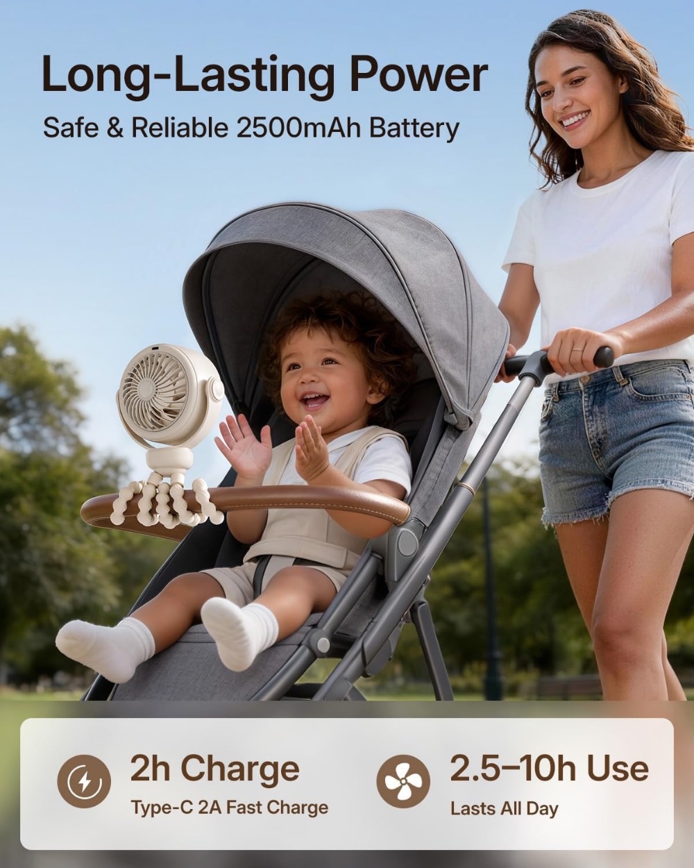 Портативный вентилятор для кол – обзор и цена Baby Products Cream