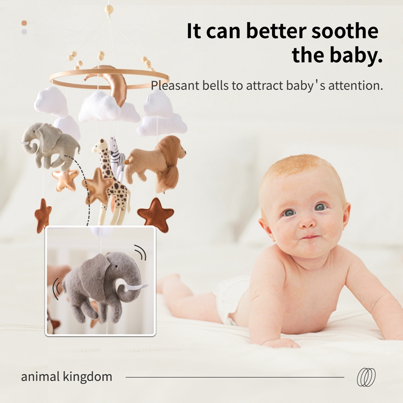 Музыкальный мобиль на кроватку – обзор и цена Baby Rattle Toy Set