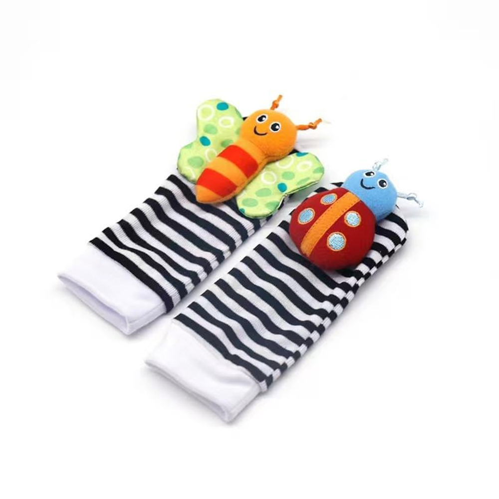 4 шт., детские игрушки-погрему – обзор и цена Baby Rattle Toy Set