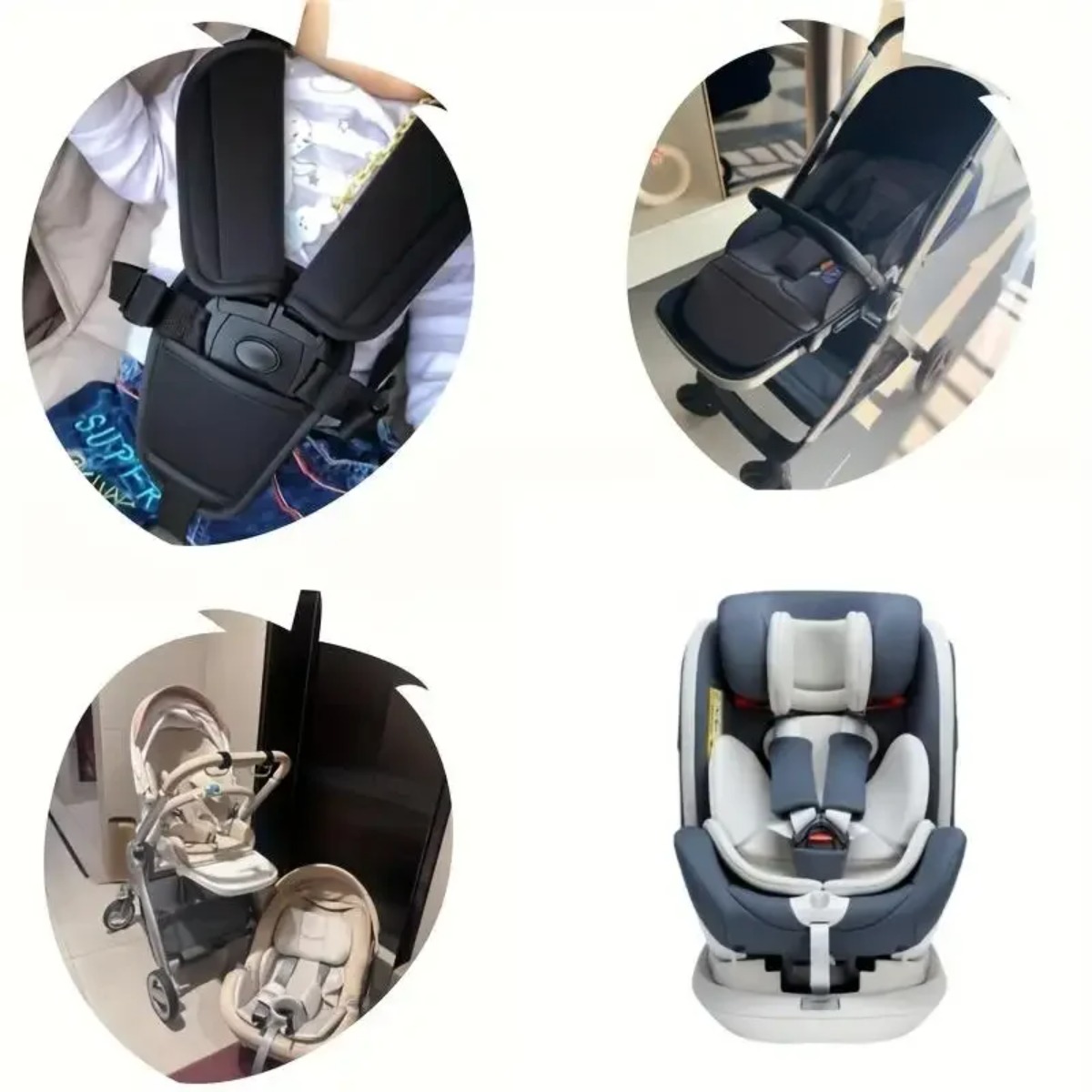 Универсальные накладки на ремн – обзор и цена Infant Car Seat Cover