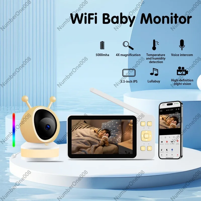 5-дюймовый HD-монитор для набл – обзор и цена Wireless Baby Monitor