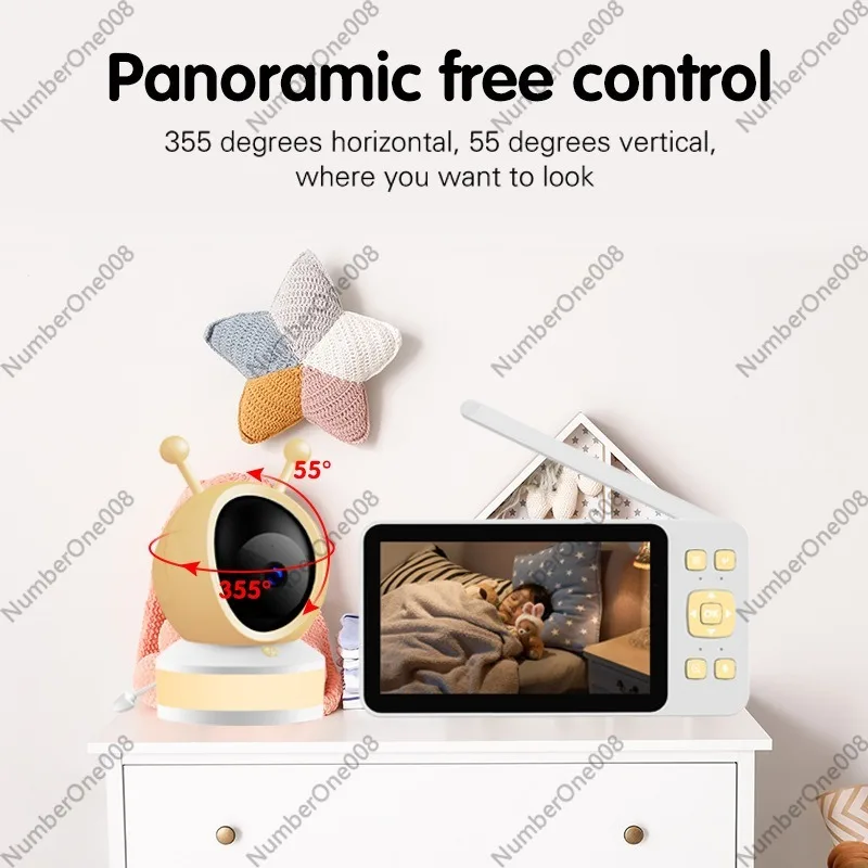 5-дюймовый HD-монитор для набл – обзор и цена Wireless Baby Monitor