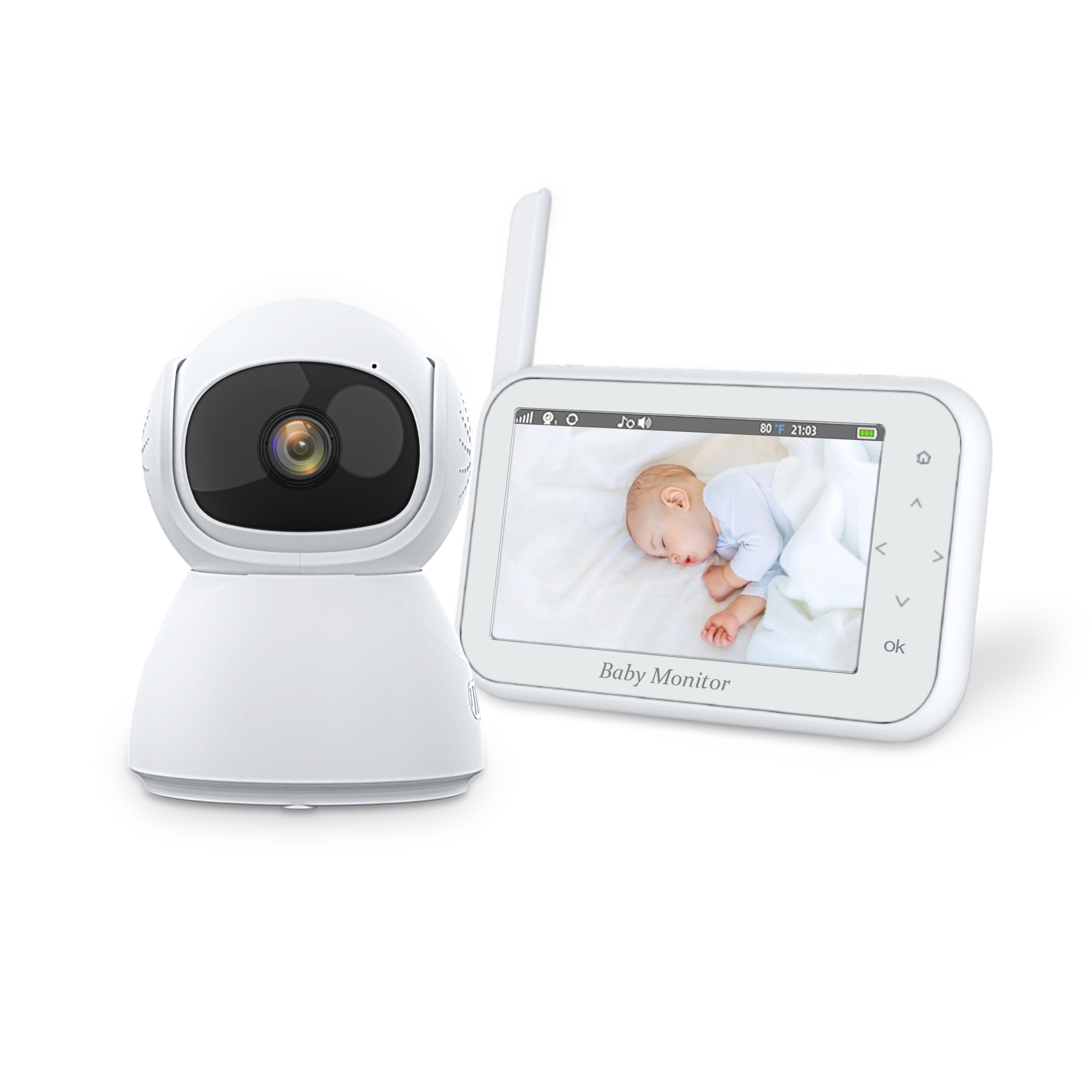 Беспроводная PTZ-камера-видеон – обзор и цена Wireless Baby Monitor