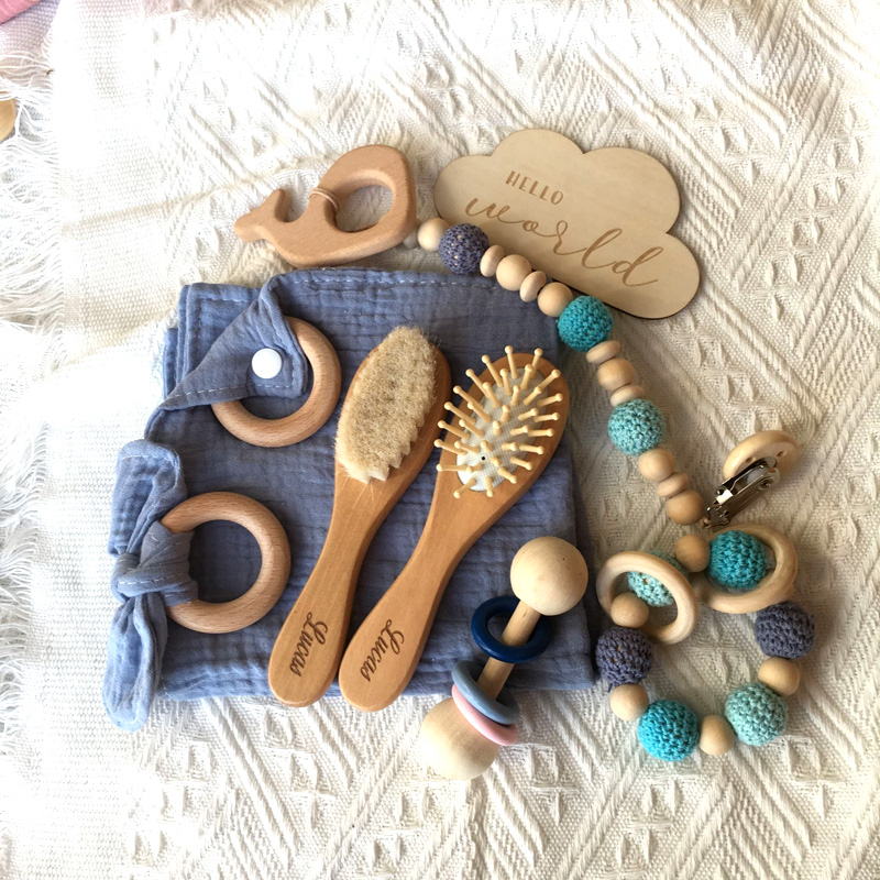 Персонализированный набор игру – обзор и цена Baby Rattle Toy Set